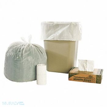 STOUT Eco Degradable Trash Bag 13gal PK120, 51UF95