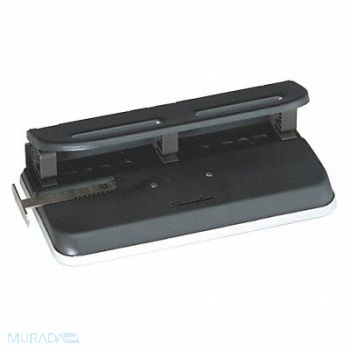 SWINGLINE Easy Touch 3-7 Hole Punch 9/32 Black, 51UH81