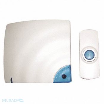 TATCO Wireless Doorbell 1-3/8Wx3/4Dx3-1/2H, 51UK26
