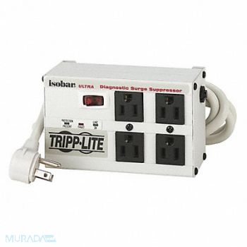 TRIPP LITE Spaced Outlet Surge Protector PowerStrip, 51UM79