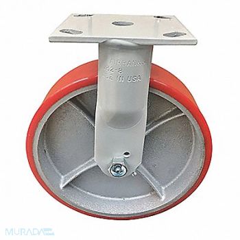 FAIRBANKS Casters RigidPolyurethane 8, 51UP38