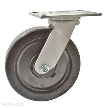 FAIRBANKS Casters Wide Swivel Phenolic 6, 51UR06