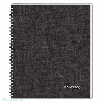 CAMBRIDGE Notebook Quicknts 20 Black, 51VC71