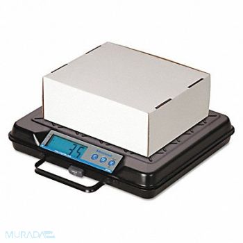 BRECKNELL Portable Digital Scale 100 lb Black, 51VD24