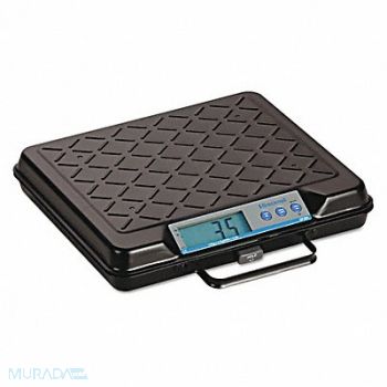 BRECKNELL Portable Digital Scale 250 lb Black, 51VD25