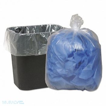 CLASSIC CLEAR Trash Bag 16gal Clear PK500, 51VD36
