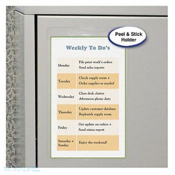 C-LINE Shop Ticket Holder Vinyl Seal 5x8 PK50, 51VE89