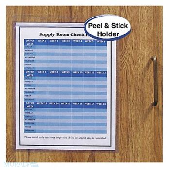 C-LINE Shop Ticket Holder Vinyl Seal 9x12 PK50, 51VE91