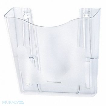 DEFLECTO Wall File Pocket 10.3x10.9 Clear, 51VJ25