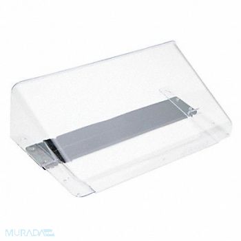 DEFLECTO Wall File Holder Magnetic Clear, 51VJ55