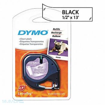 DYMO Labeling Tape for Label Maker 1/2 x13ft, 51VM40