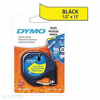 DYMO Label Tape 0.5 Yellow, 51VN31
