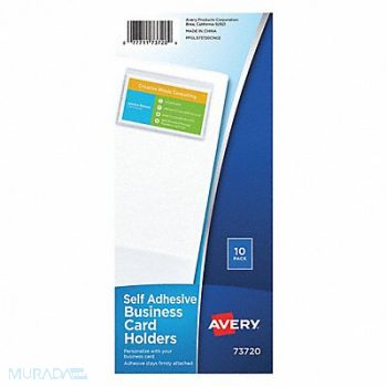 AVERY Holder Label F/BusinessCard PK10, 51VX90