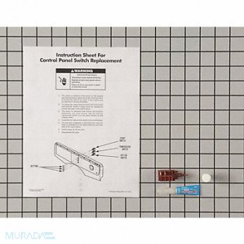 WHIRLPOOL Dryer On/Off Switch, 51WM25