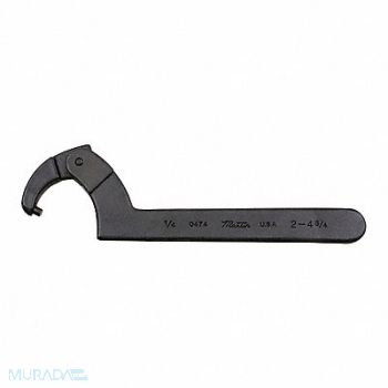 MARTIN TOOLS Adjustable Pin Spanner 4-1/2 x 6-1/4, 51WT21