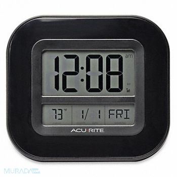 ACURITE Atomic Digital Wall Clock 9, 51XJ48