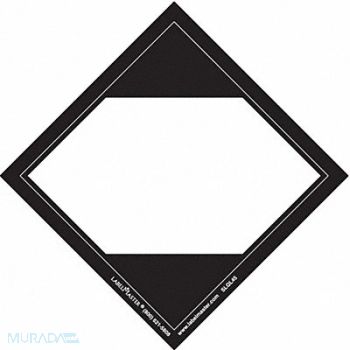 LABELMASTER Limited Quantity Label Blank 100mm PK100, 51ZV68