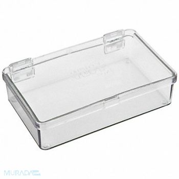 FLAMBEAU Storage Box Snap Clip Clear 1 1/16 in, 39RW30