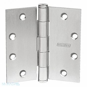 MCKINNEY Full Mortise Hinge 4-1/2 H 4-1/2 W, 52AU12