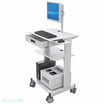 AFC INDUSTRIES Laboratory Cart Gray 42 H x 28 W, 52AY36