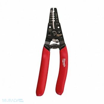 MILWAUKEE Wire Stripper 7-1/8 L 20 to 12 AWG ASME, 52AY49