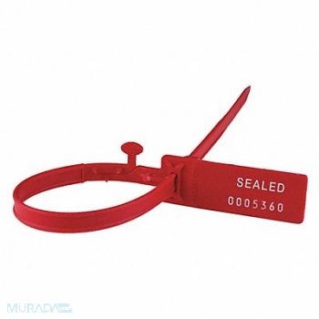 TYDENBROOKS Secure Grip Seal 15 L Red PK100, 52AZ89