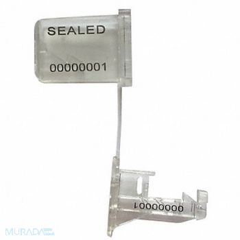 TYDENBROOKS Padlock Seal 1-3/4 L 8 Digits PK50, 52CA11