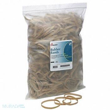 ABILITY ONE Rubber Band 3-1/2 Lx1/4 W Crepe, 52CA20