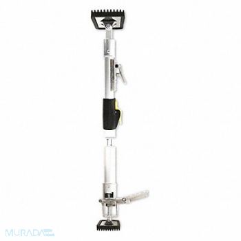 E-Z UP Dust Containment Pole Silver 16 ft.H PK2, 52CC88