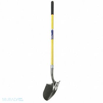 ABILITY ONE Round Point Shovel Open Back Blade, 52CD06