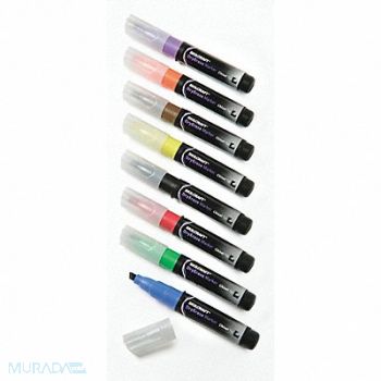 ABILITY ONE Dry Erase Markers Chisel PK8, 52CE74