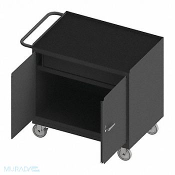 DURHAM MFG Mobile Cab Bench Rubber Mat 36 W 24 D, 52CK73