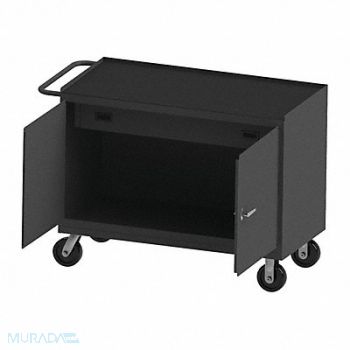 DURHAM MFG Mobile Cab Bench Rubber Mat 48 W 24 D, 52CK76