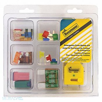 BUSSMANN Automotive Fuse Kit 23 Fuses Included, 52CN19