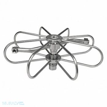 MOSMATIC Duct/Tank Cleaner w/Adj Spray Arms 12 W, 52CT18