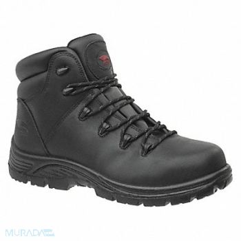 AVENGER SAFETY FOOTWEAR 6 Work Boot 7-1/2 M Black Composite PR, 52DF63