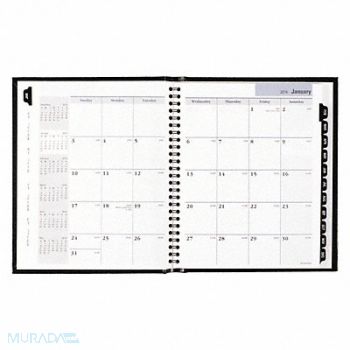 AT-A-GLANCE Planner Black 6-7/8 x 8-3/4, 52DN36