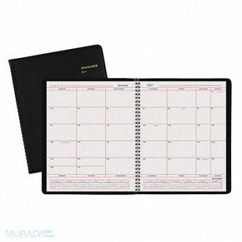 AT-A-GLANCE Planner 8 x 10 Simulated Leather, 52DN73
