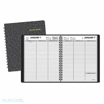 AT-A-GLANCE Planner 6-3/4 x 8-3/4 Simulated Leather, 52DN92