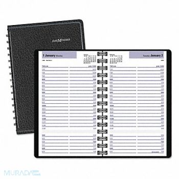 AT-A-GLANCE Planner 4-7/8 x 8 Simulated Leather, 52DP70