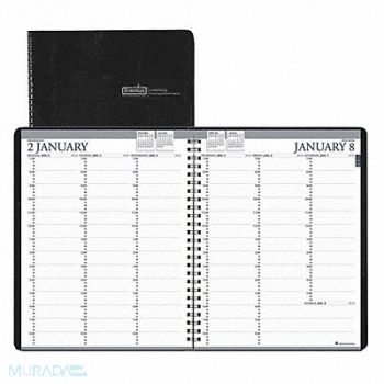 HOUSE OF DOOLITTLE Planner 8-1/2 x 11 Simulated Leather, 52DP90