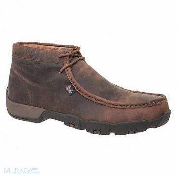 JUSTIN ORIGINAL WORKBOOTS Chelsea Boot 14 W Brown Steel PR, 52EF32