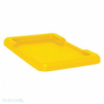 QUANTUM STORAGE SYSTEMS Lid Yellow Polypropylene 25 1/8 in, 52GZ15