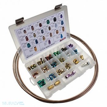 SUR R Brake Line Repair Kit 3/16 Tube Sz, 52HG76