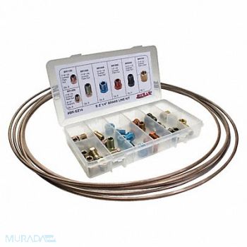 SUR R Brake Line Fitting Kit 1/4 Tube Size, 52HH03