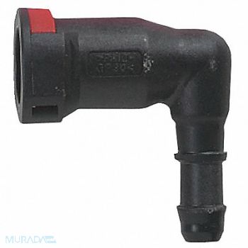 SUR R Quick Connector Automotive Black PK2, 52HJ14
