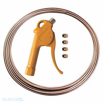 SUR R Flex Air Blow Gun Kit For Brake Lines, 52HJ72