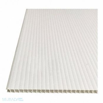 GRAINGER APPROVED Corrugated Sheets 60 W 120 L PK10, 52HT13