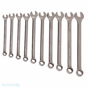 ABILITY ONE Combo Wrench St Steel Polish Stnrd Ofst, 52HT91