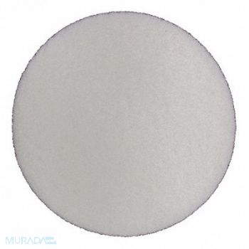 ABILITY ONE Polishing Pad White Size 20 PK5, 52HU10